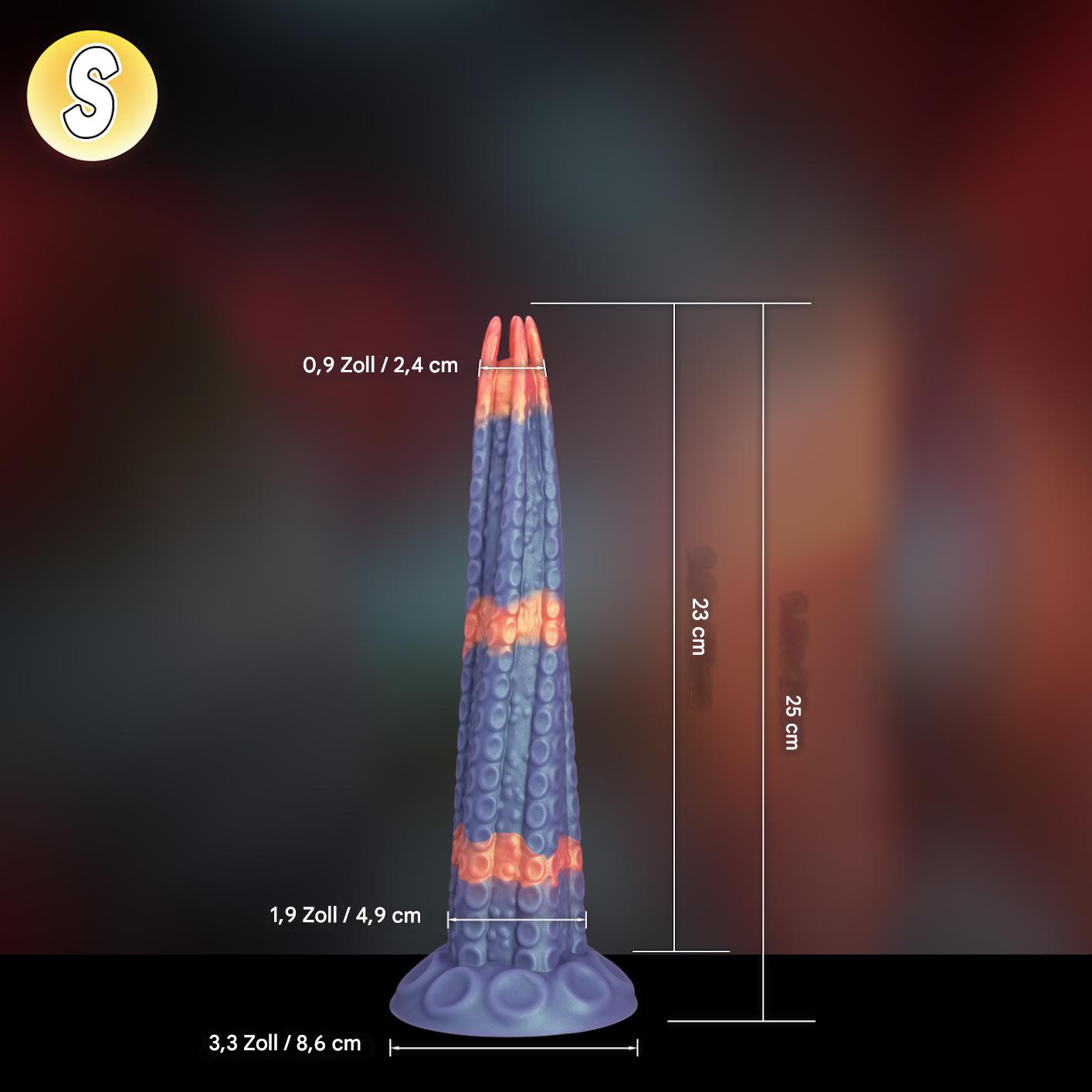 39,5 Cm Gode Tentacule Monstre Géant