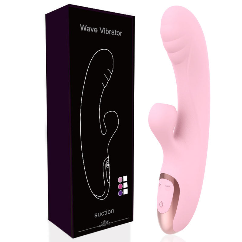 Vibromasseur Rabbit Double Stimulation Point G et Clitoris Succion