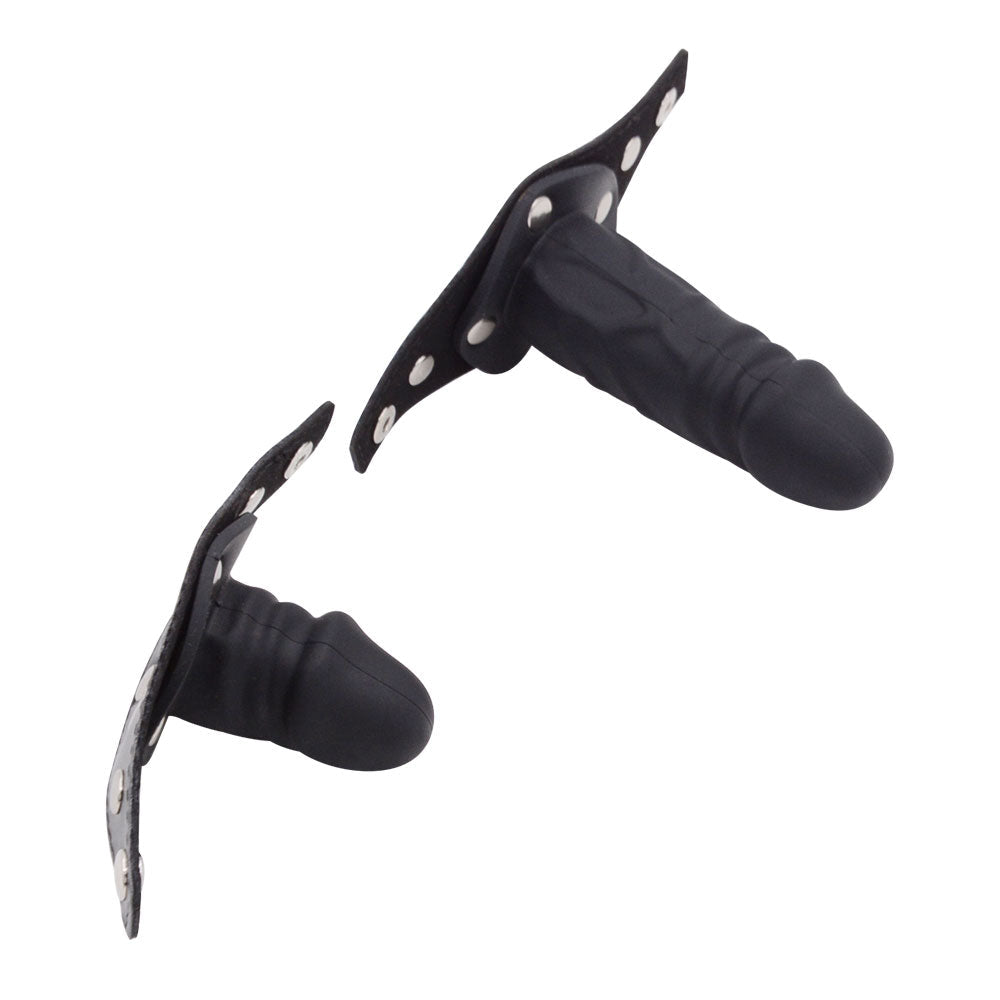 Masque Bâillon BDSM avec Gode Bondage
