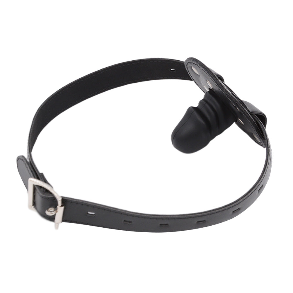 Petit Bâillon Gode BDSM Avec Sangle Réglable