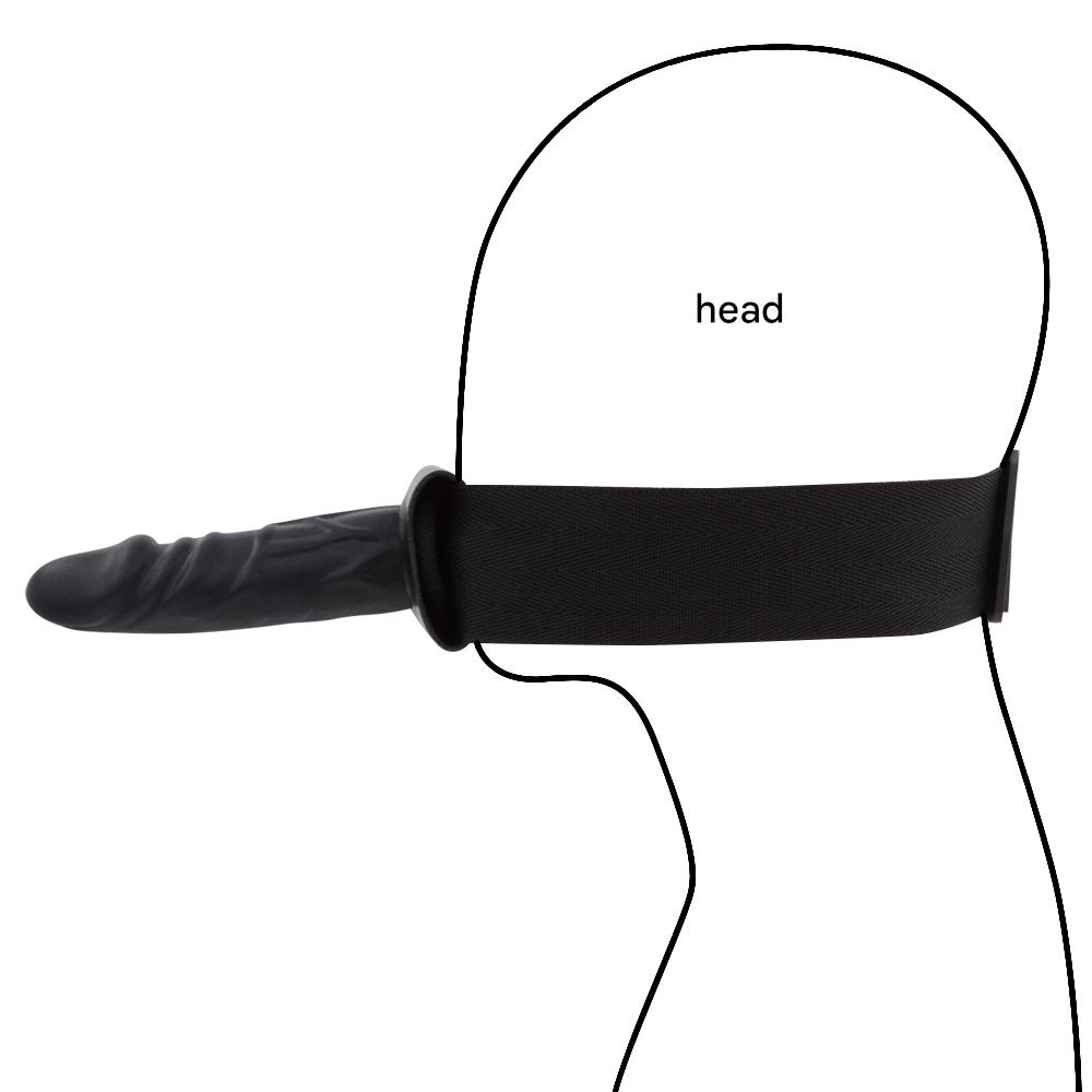 Harnais Mentonnier Avec Gode Multifonction Pour Jeux Faciaux