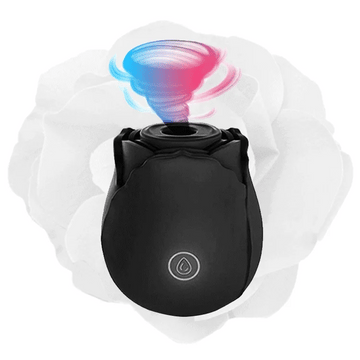 Rose Noir Stimulateur Succion vibromasseur clitoridien