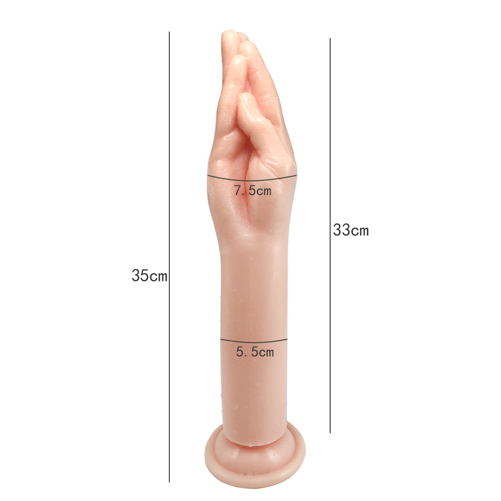 35CM  XXL Rouple Réaliste Gode Fist