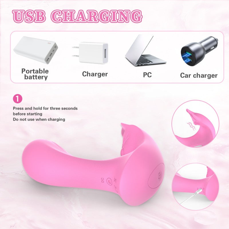 Télécommandés APP Rose Clitoris Vibrateur