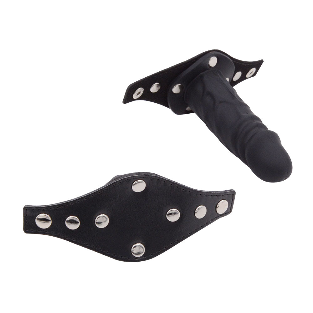 Masque Bâillon BDSM avec Gode Bondage