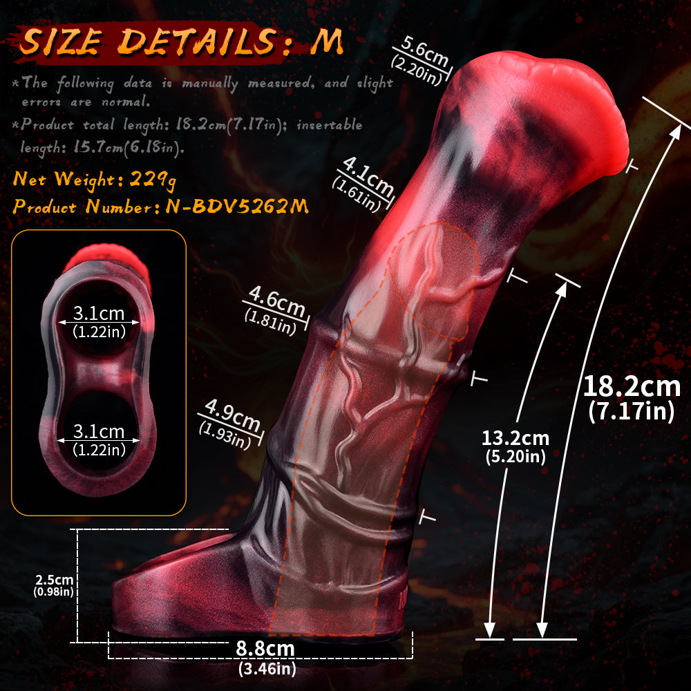 Gaine à Pénis Vibrante Fantasy 18 cm En Silicone Souple