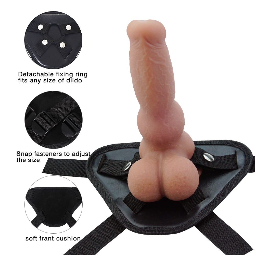 21 CM Chien Silicone Lesbien Gode Ceinture