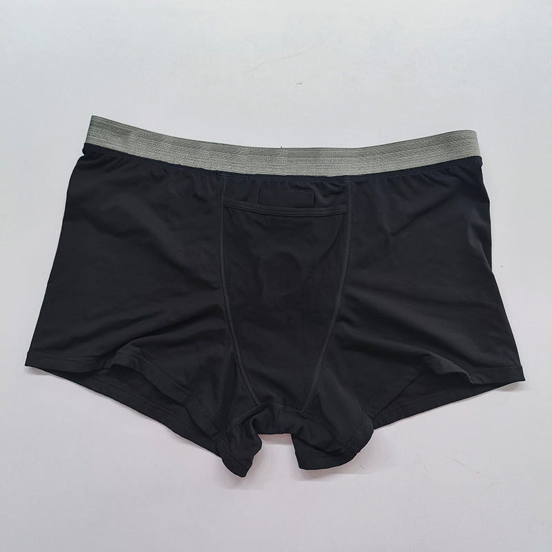 Boxer Harnais Strap-on Noir Avec O-ring Pour Packer