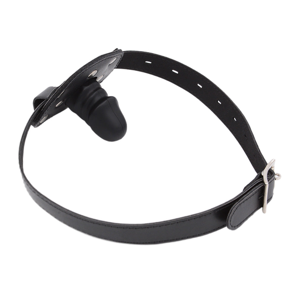 Petit Bâillon Gode BDSM Avec Sangle Réglable