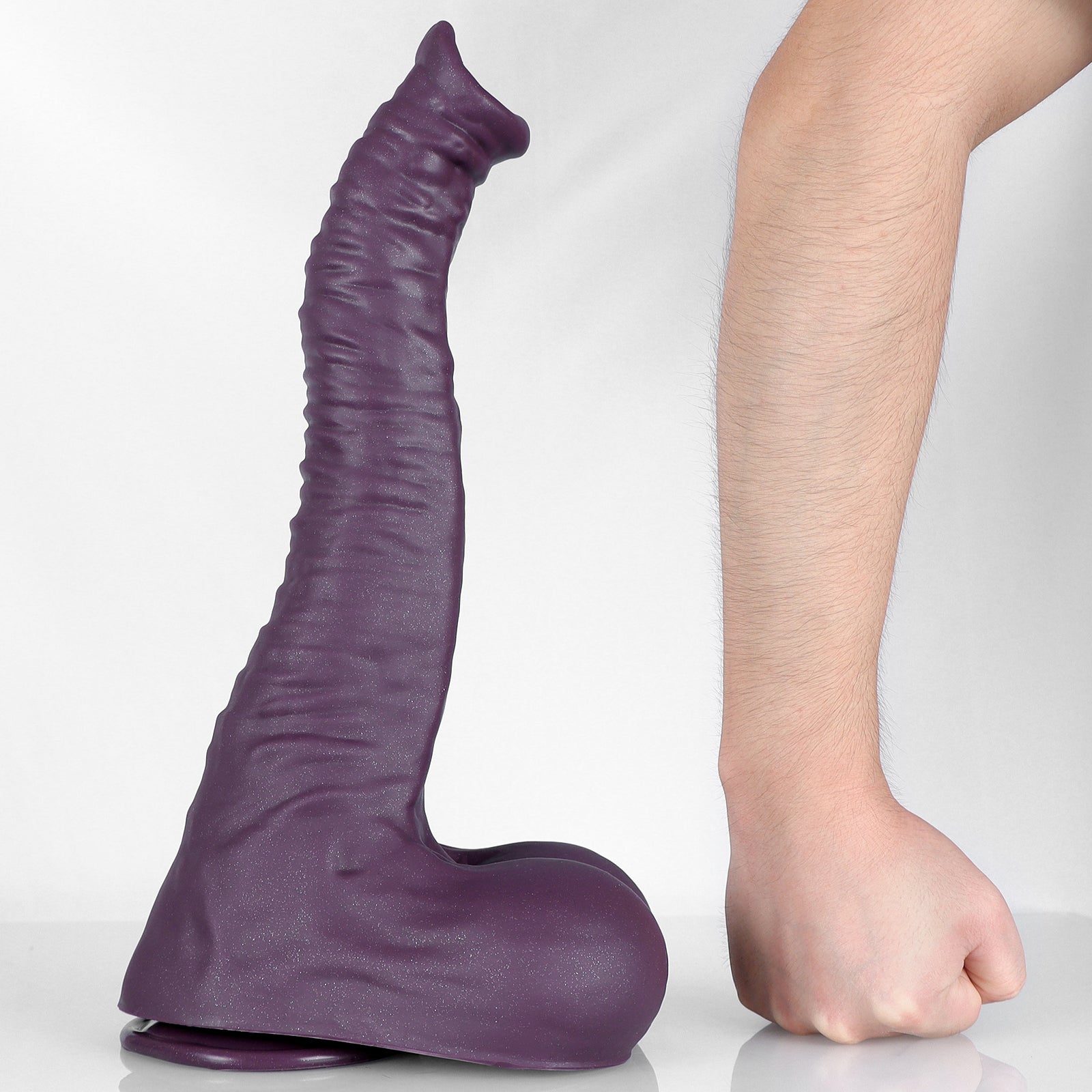 Gode Elephant Géant Violet Monstre Trompe