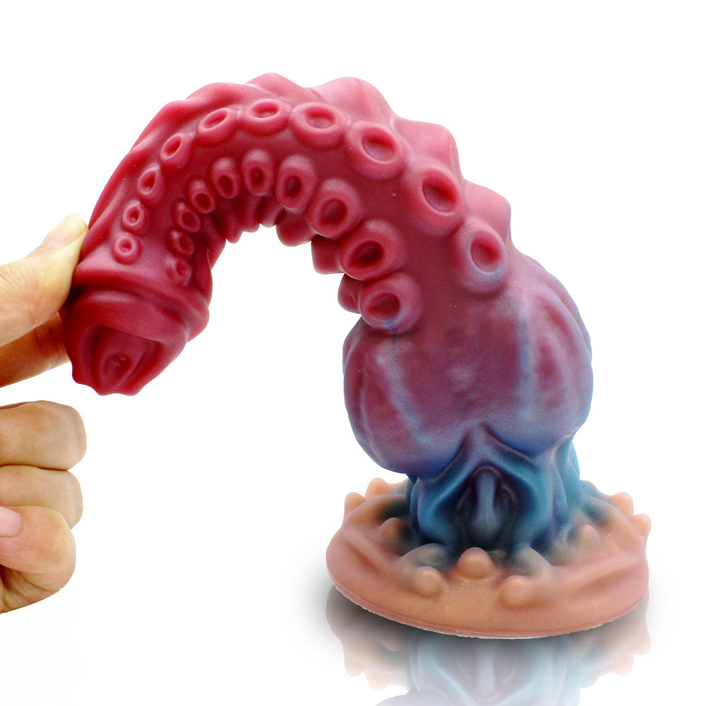 Gode Tentacule Fantaisie Avec Nœud Monstre