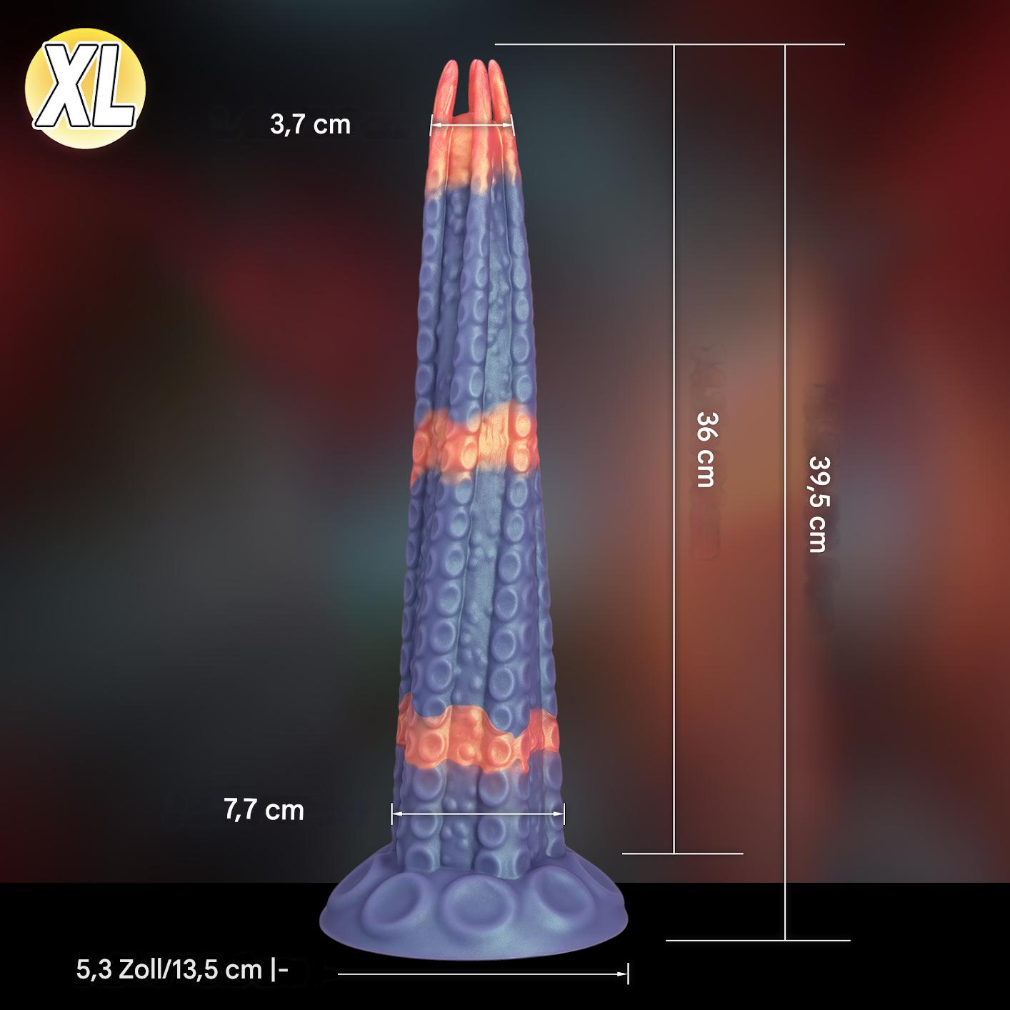 39,5 Cm Gode Tentacule Monstre Géant