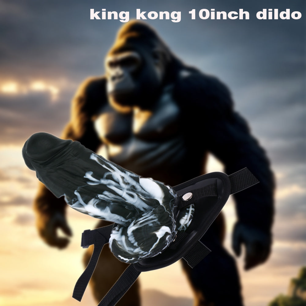 Gode Ceinture Énorme King Kong 25 cm
