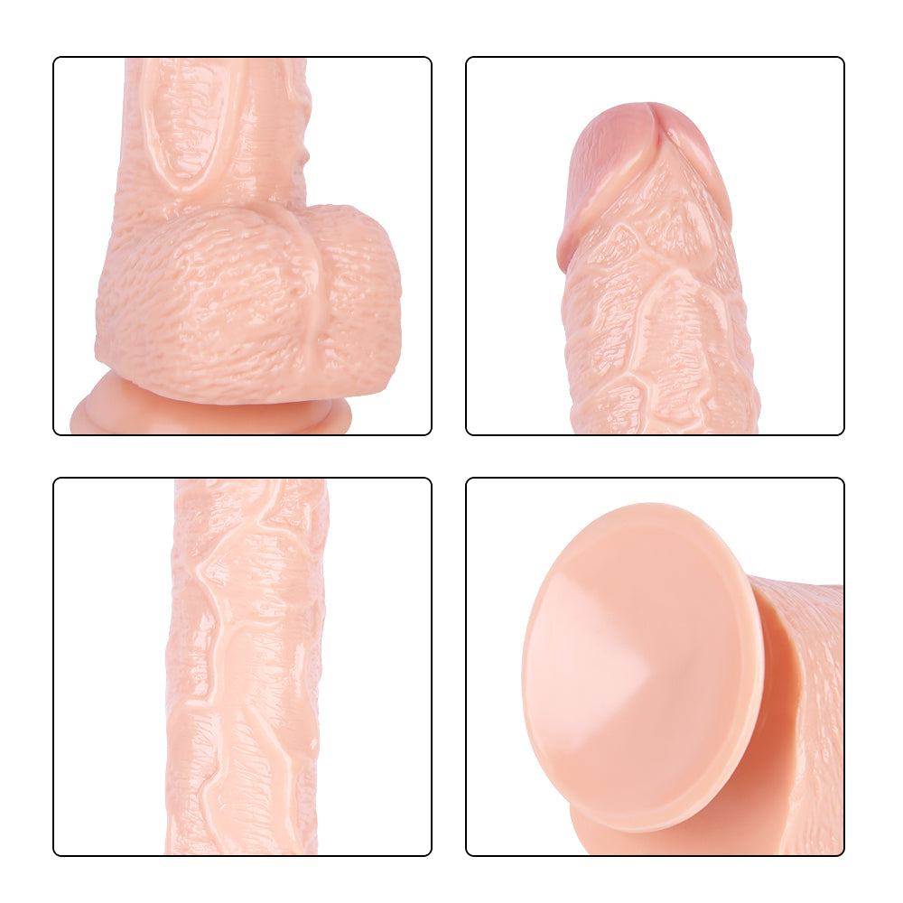 43 CM Long Réaliste XXL Gode Ceinture