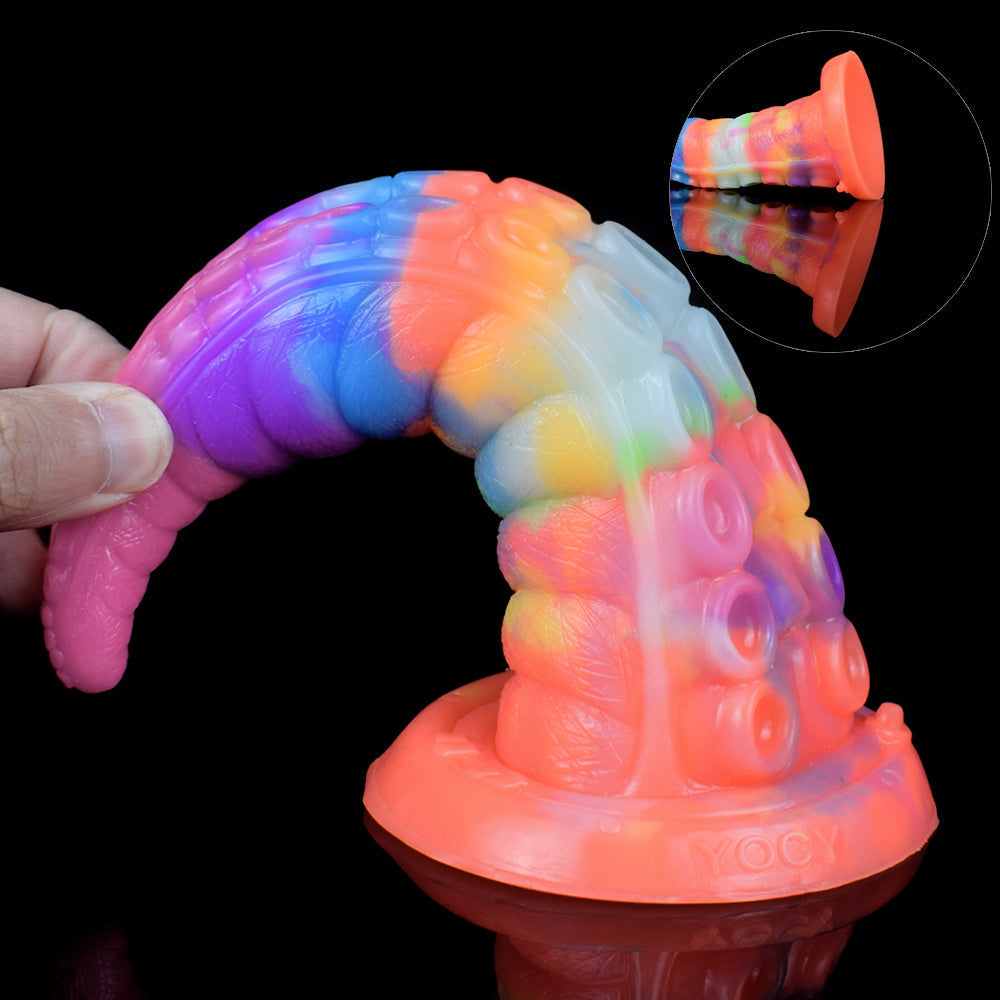 Gode Lumineux Poulpe Tentacule Fantaisie  23 cm