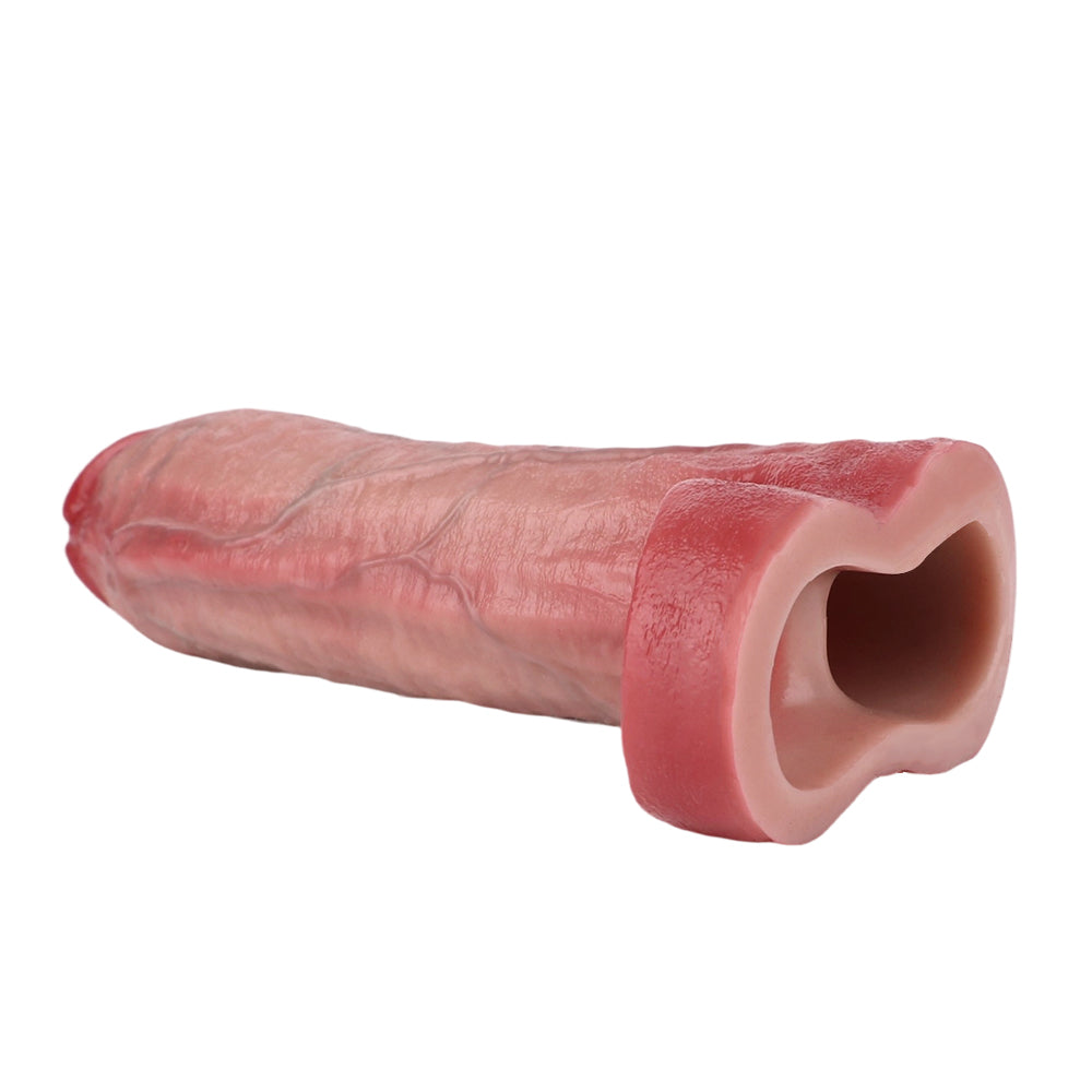 Gaine Pénienne Vibrante Réaliste En Silicone Pour Homme