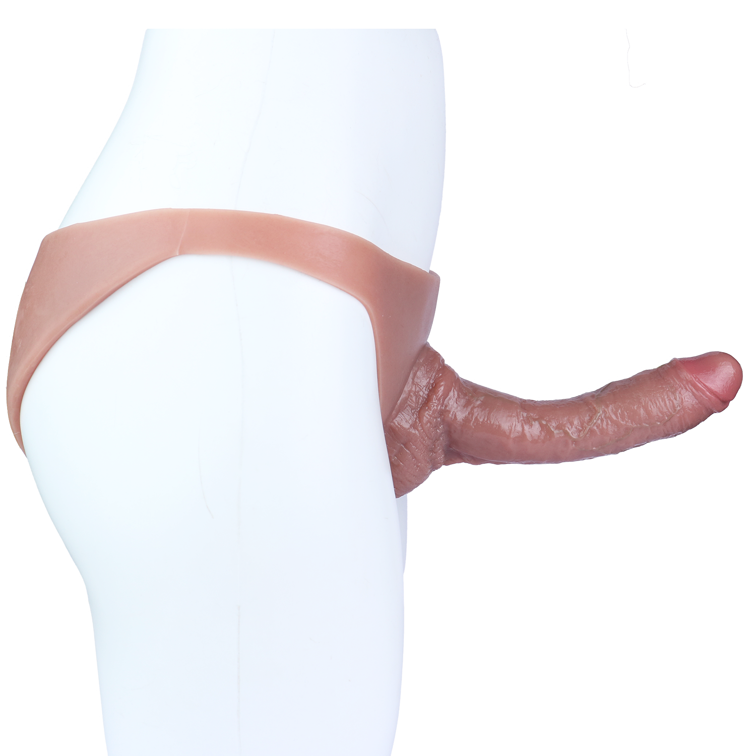 22,5 Cm Culotte Gode Réaliste Épaisse Triangle