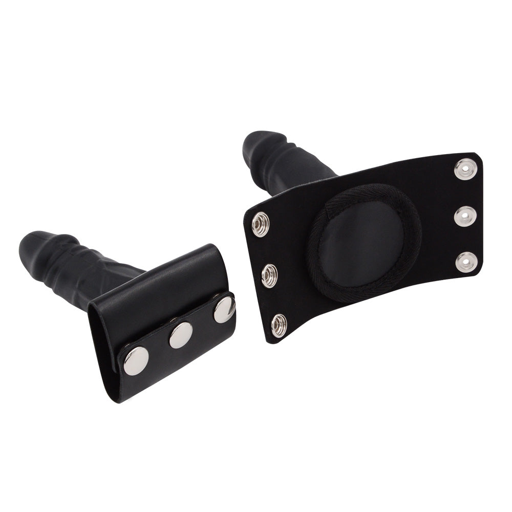 Harnais Mentonnier Avec Gode Multifonction Pour Jeux Faciaux