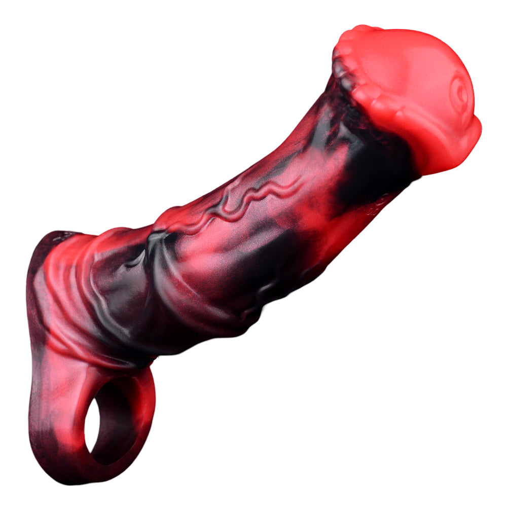 Extenseurs De Pénis Vibrante Télécommandée Texture Fantasy