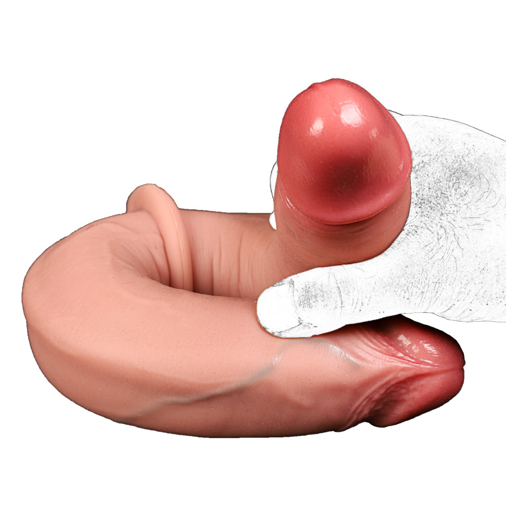 Gode Double Réaliste XXL en Silicone 40 cm