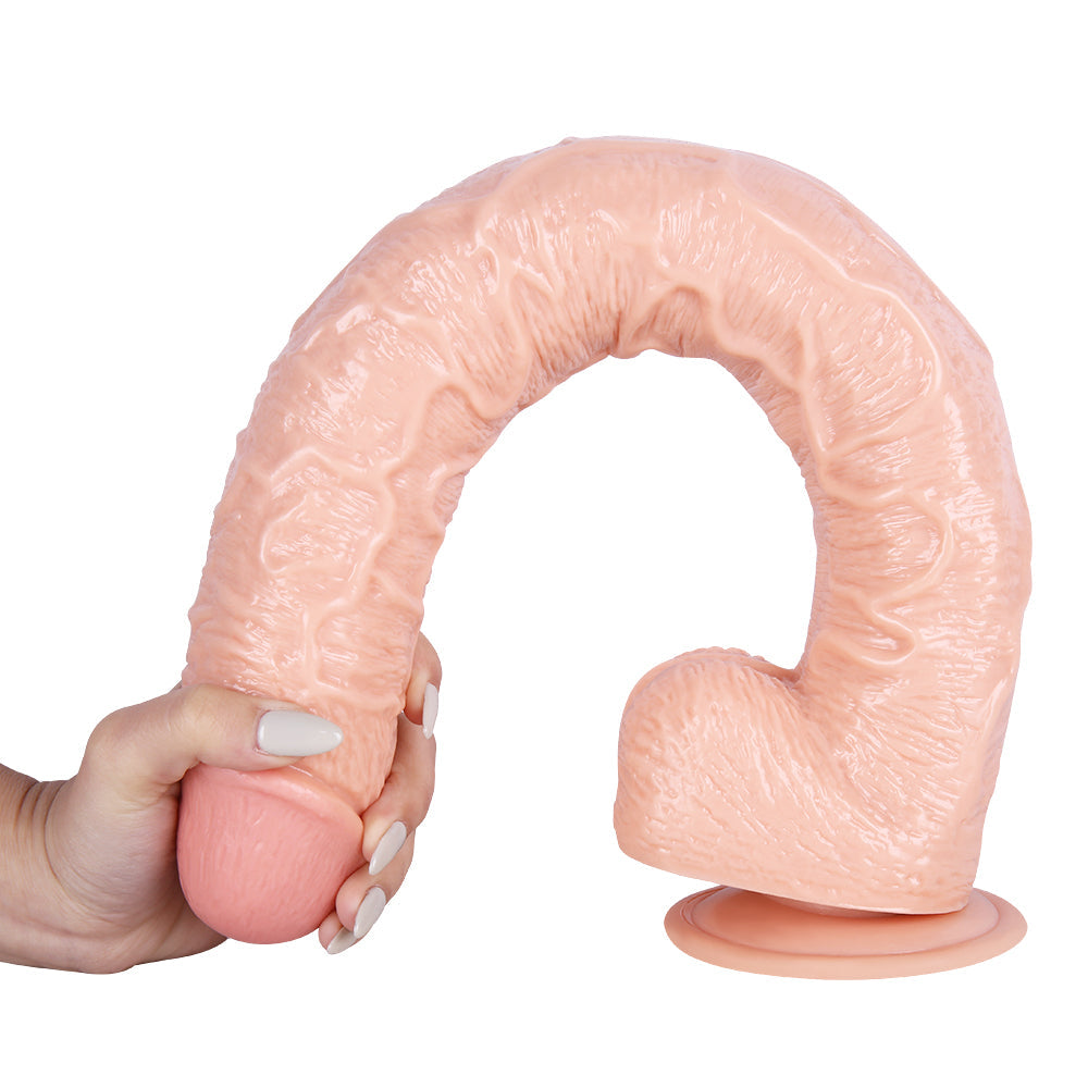 43 CM Long Réaliste XXL Gode Ceinture