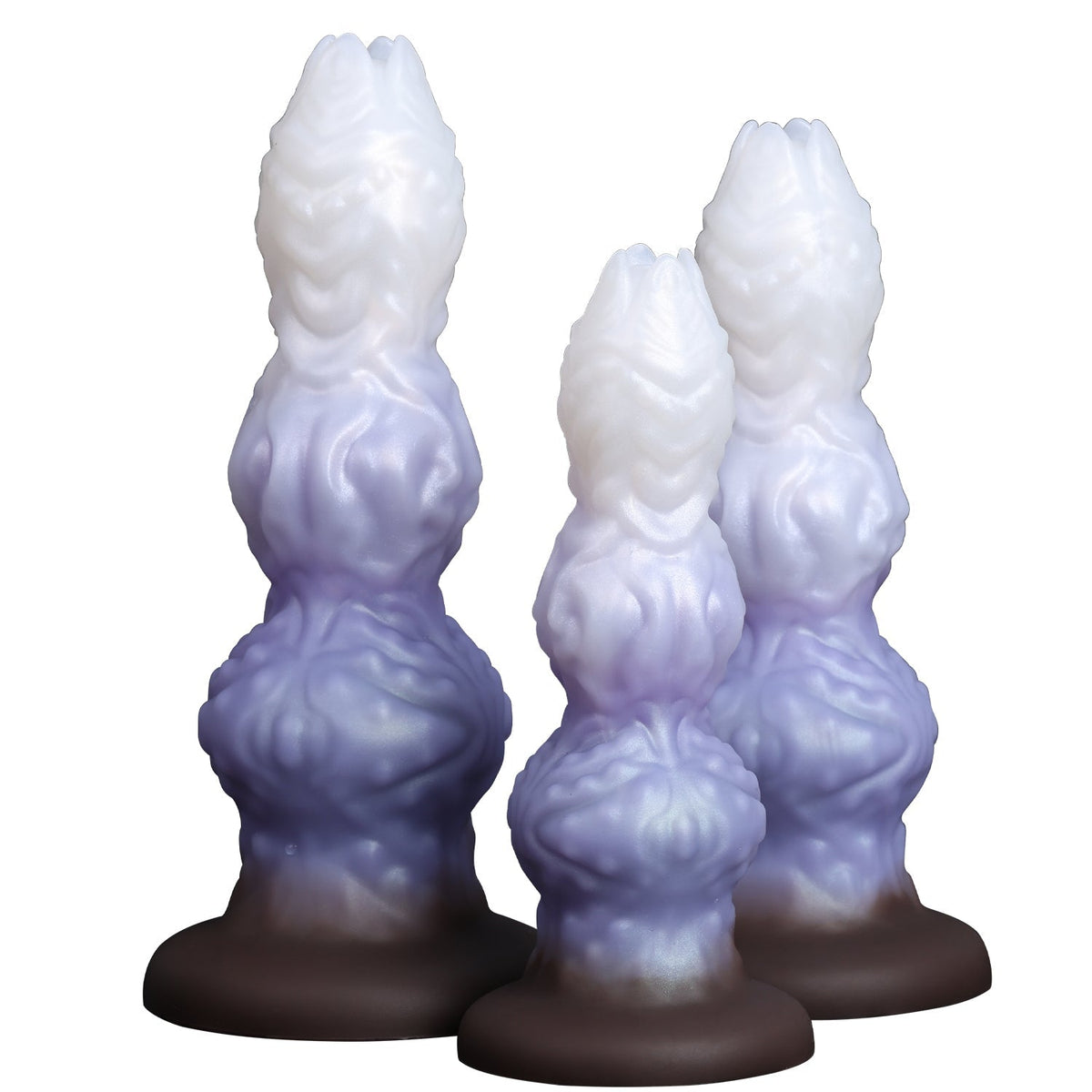 Gode Éjaculateur Alien à Nœud Texturé avec Œuf Fantasy