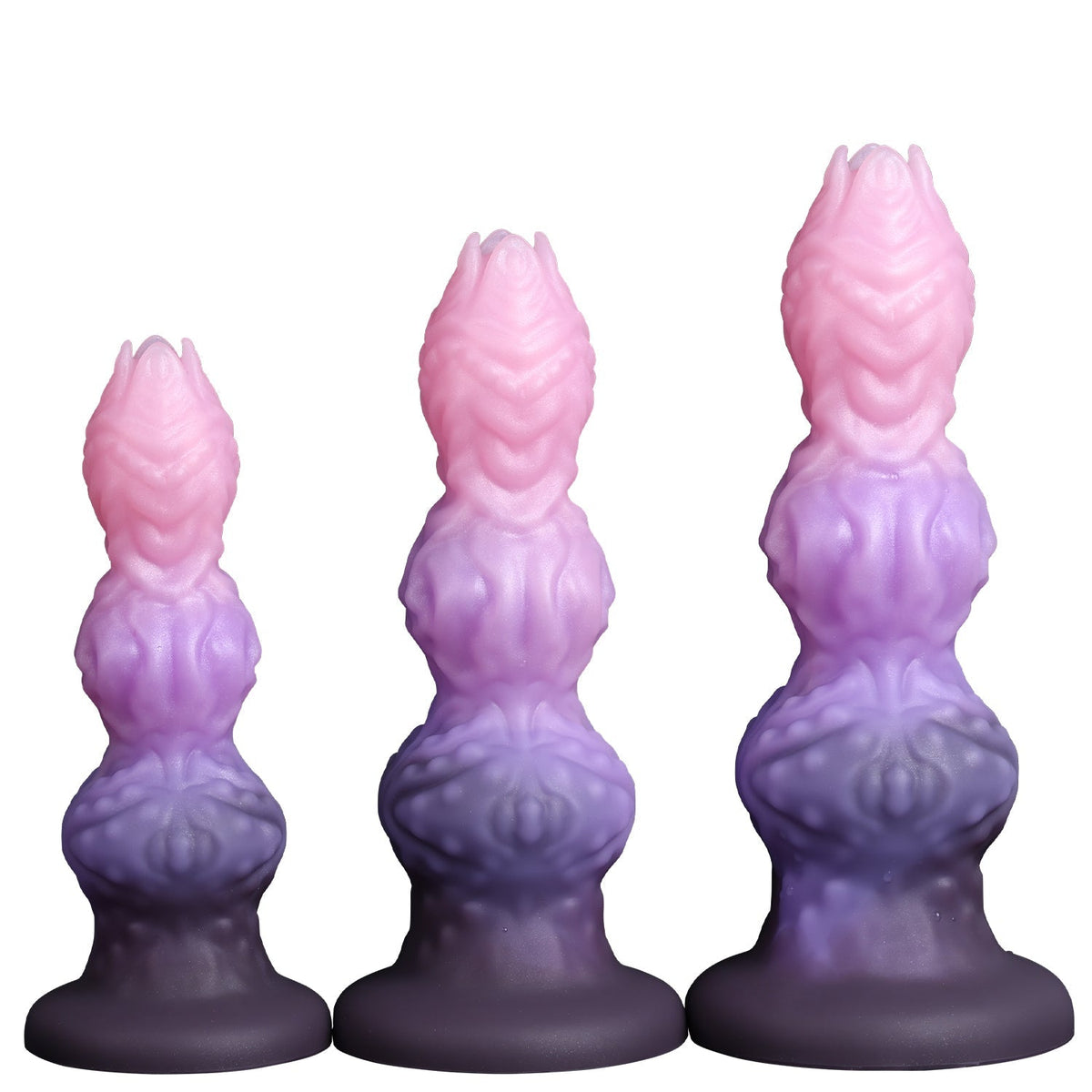 Gode Éjaculateur Alien à Nœud Texturé avec Œuf Fantasy