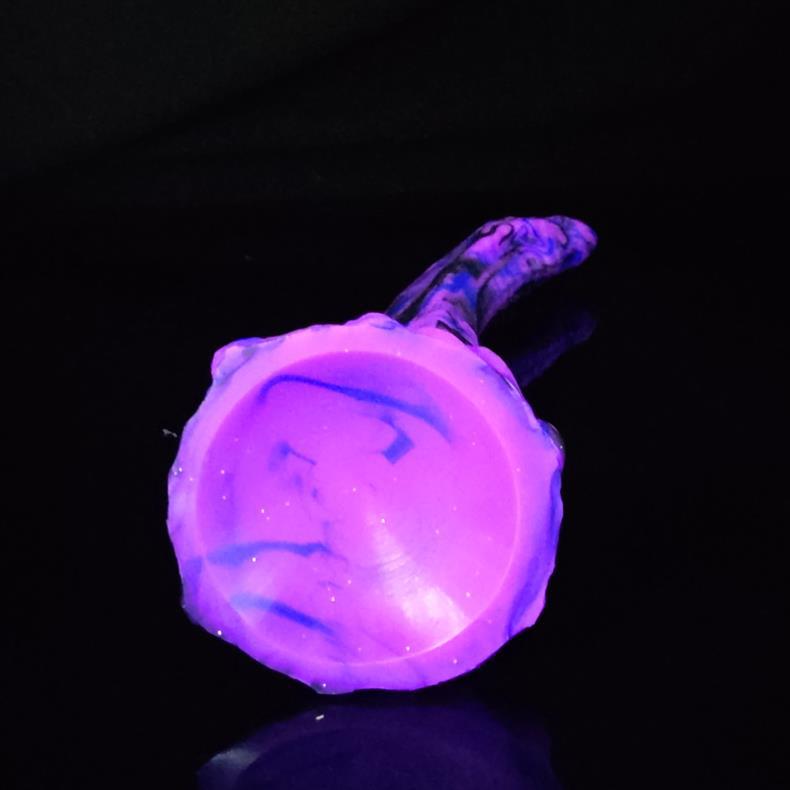 26 cm Violet Silicone Fantasy Gode Serpent