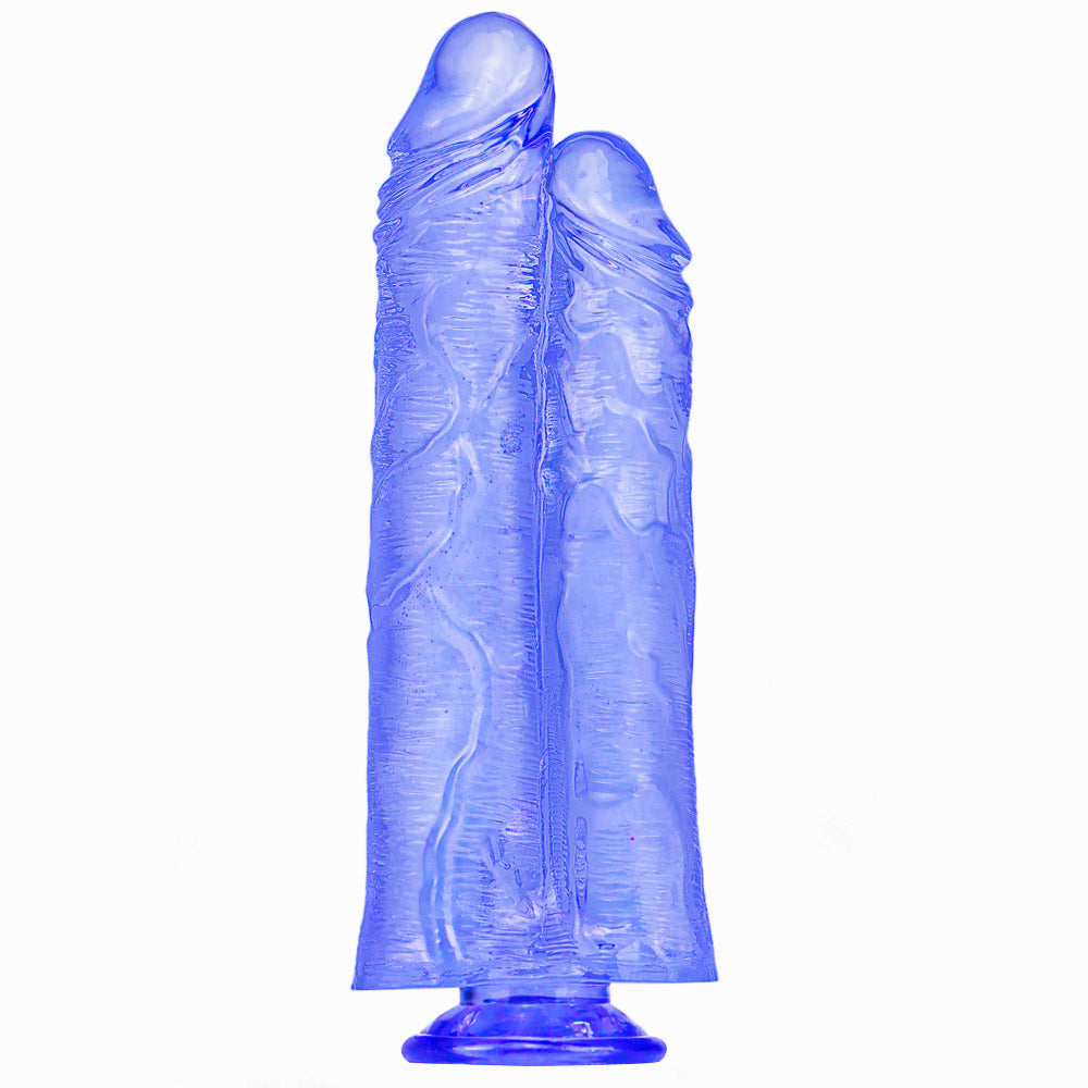 27 Cm Gros Gode Double Pénétration Jelly