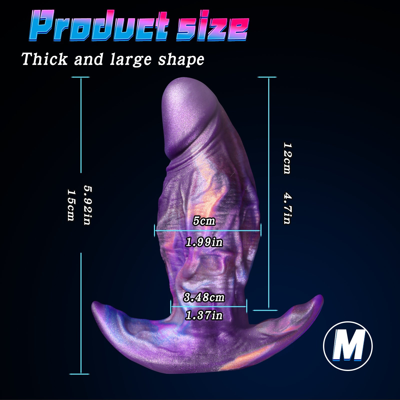 Realiste Bite Silicone Plug Anal XXL