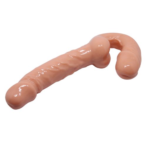 Petit Réaliste Silicone Double Gode Sans Harnais