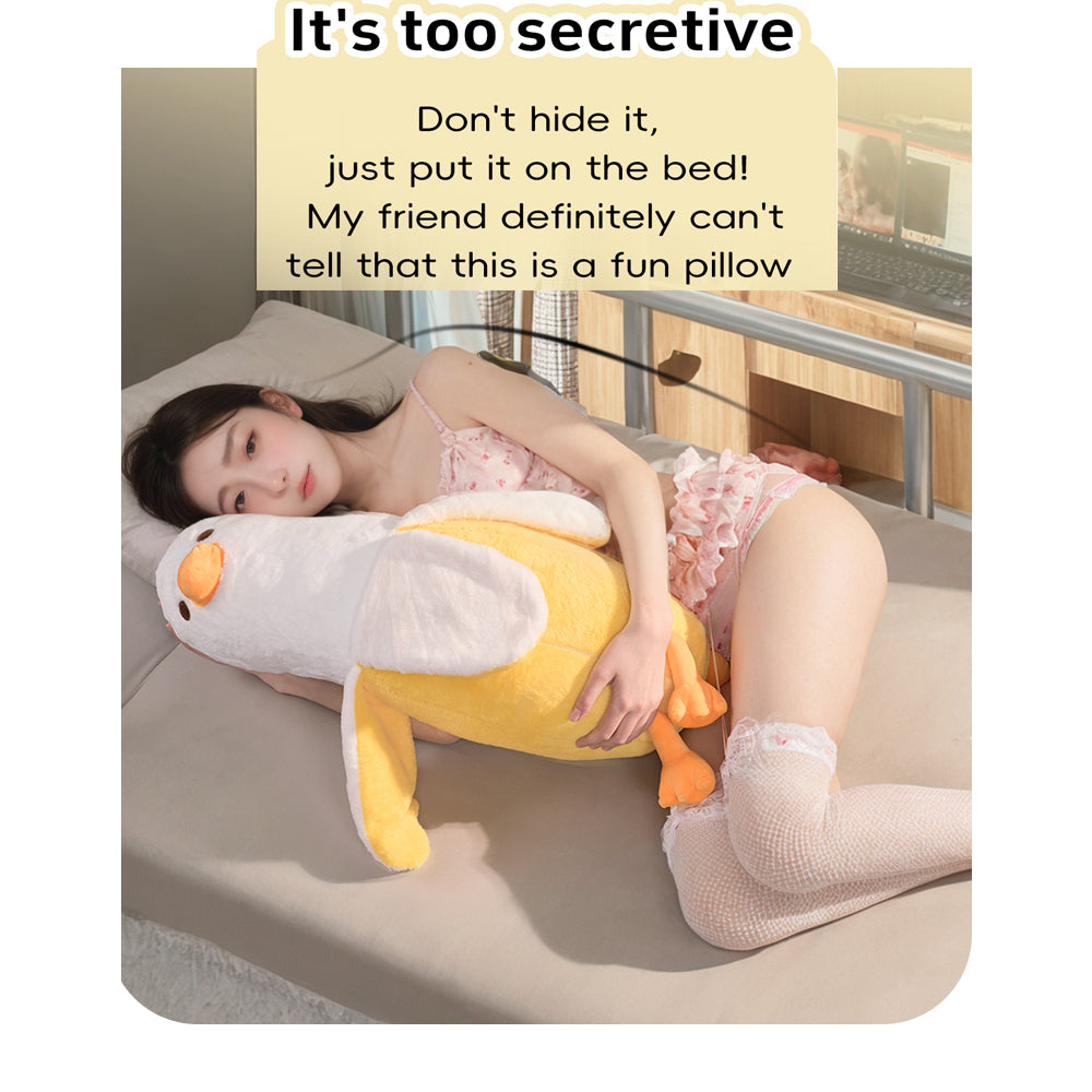 Peluche Canard Banane Discrète Avec Machine à Gode Va-et-vient