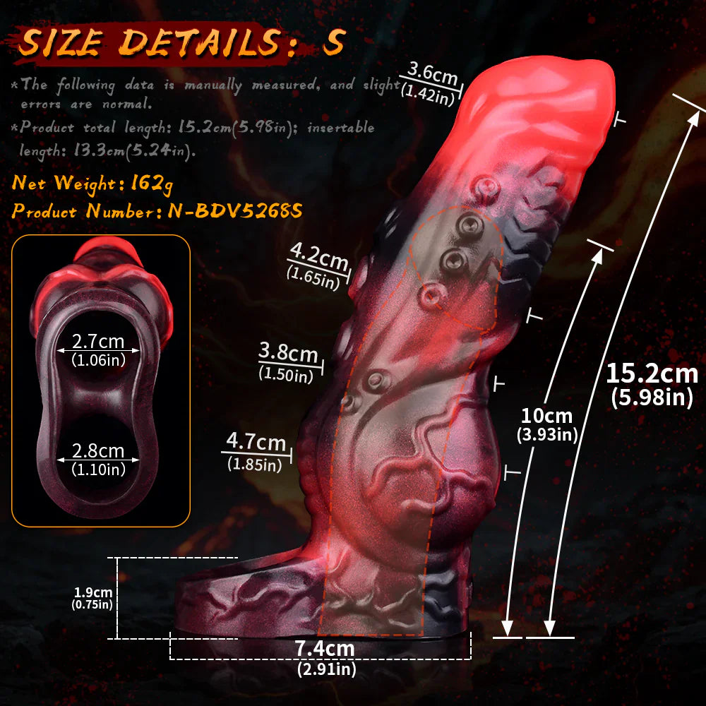 Raised Remote Control Vibrating Penis Sleeve