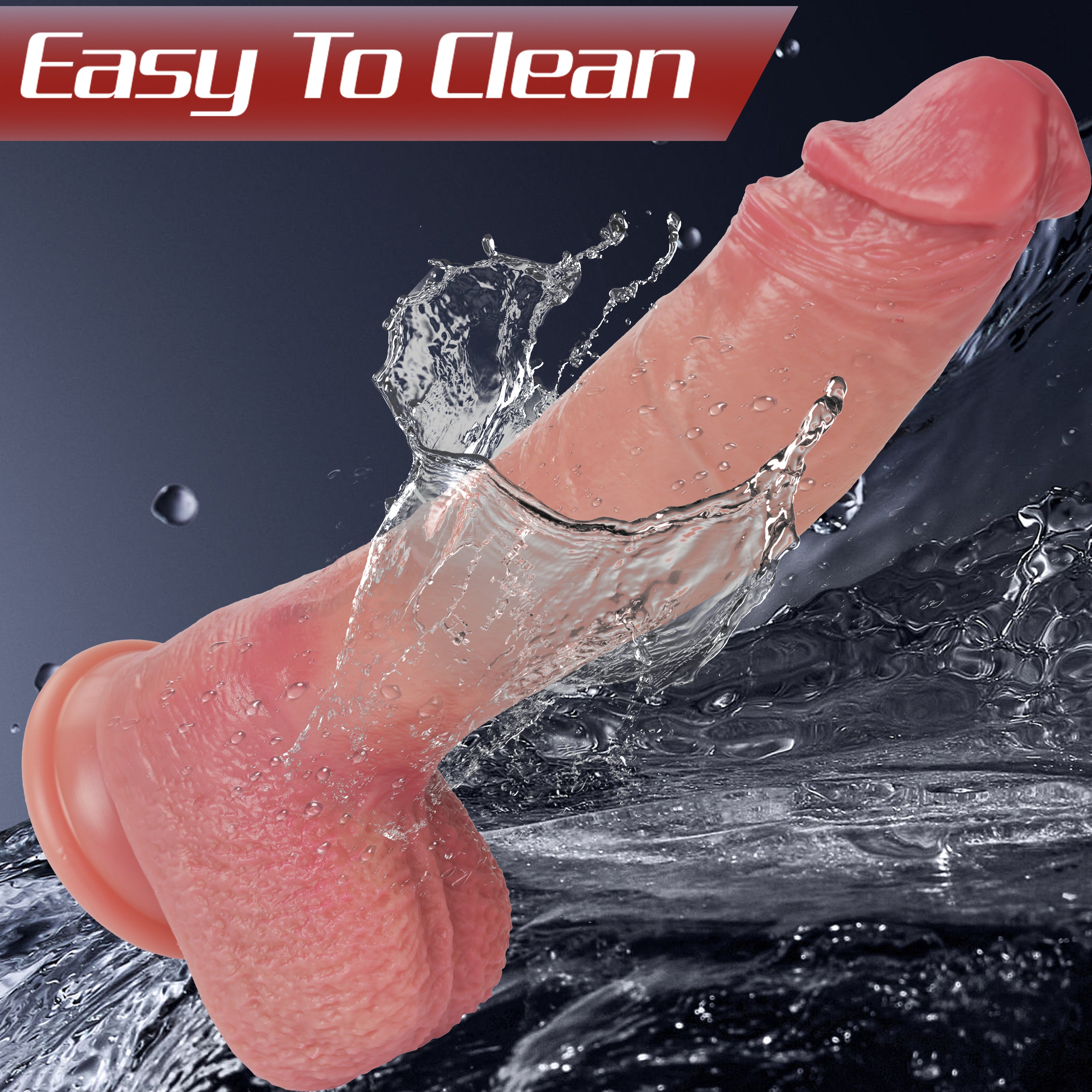 25.4 CM Big Réaliste Chauffant Gode Anal Vibrant