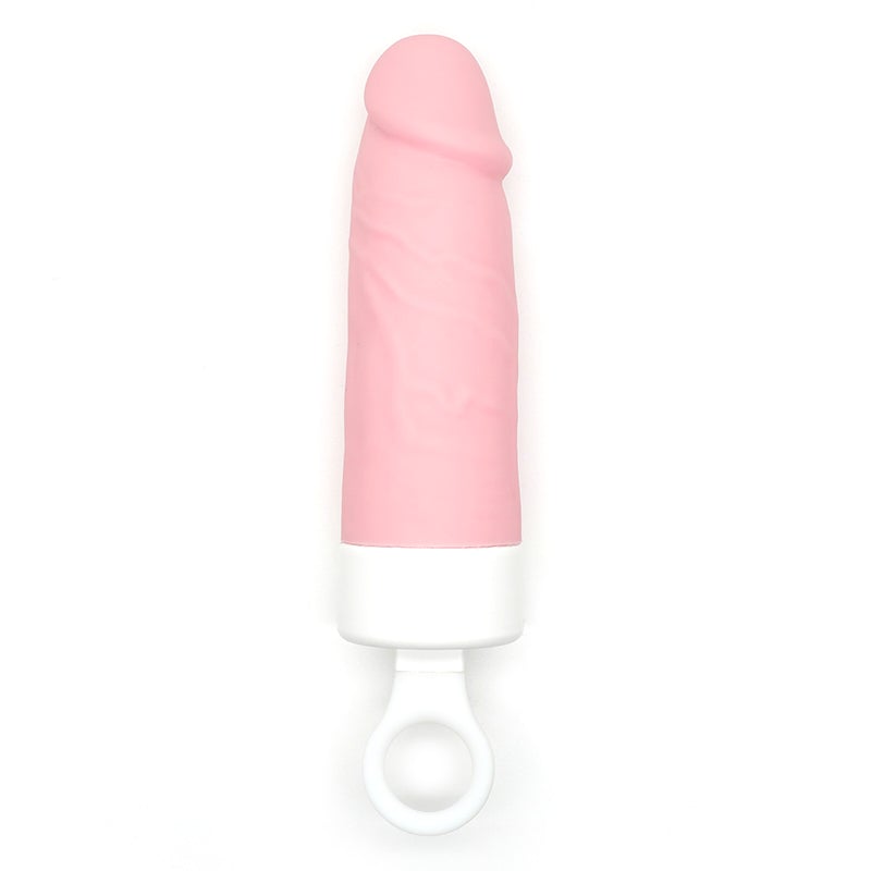 Gode Vibromasseur Discret En Forme De Glace Silicone