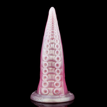 23 Cm Rose Gode Anal Tentacule Monstre