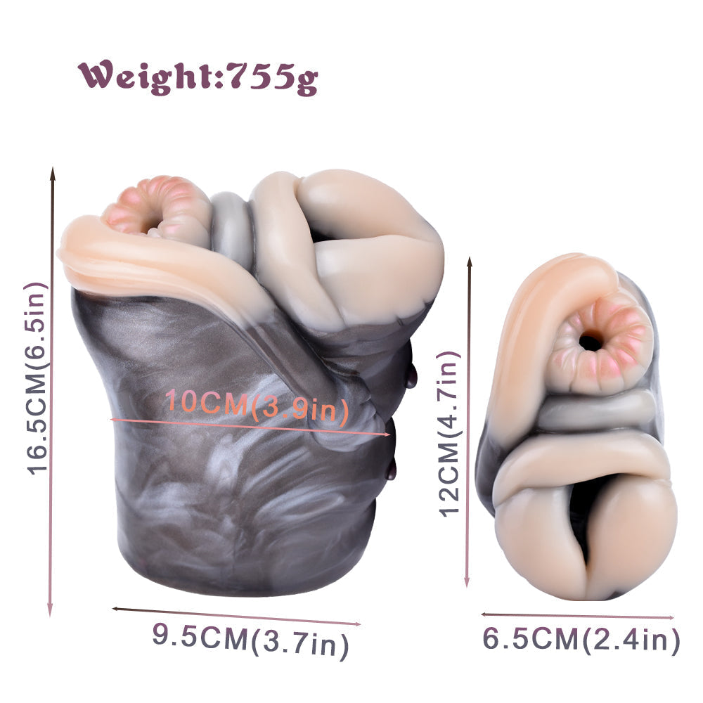 Masturbateur Double Canal Girafe Fantasy Silicone Anal Fleshlight