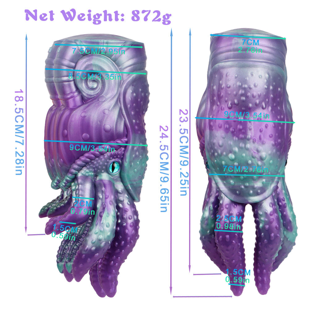 Violet Fantasy Nautile Tentacule Masturbateur Homme