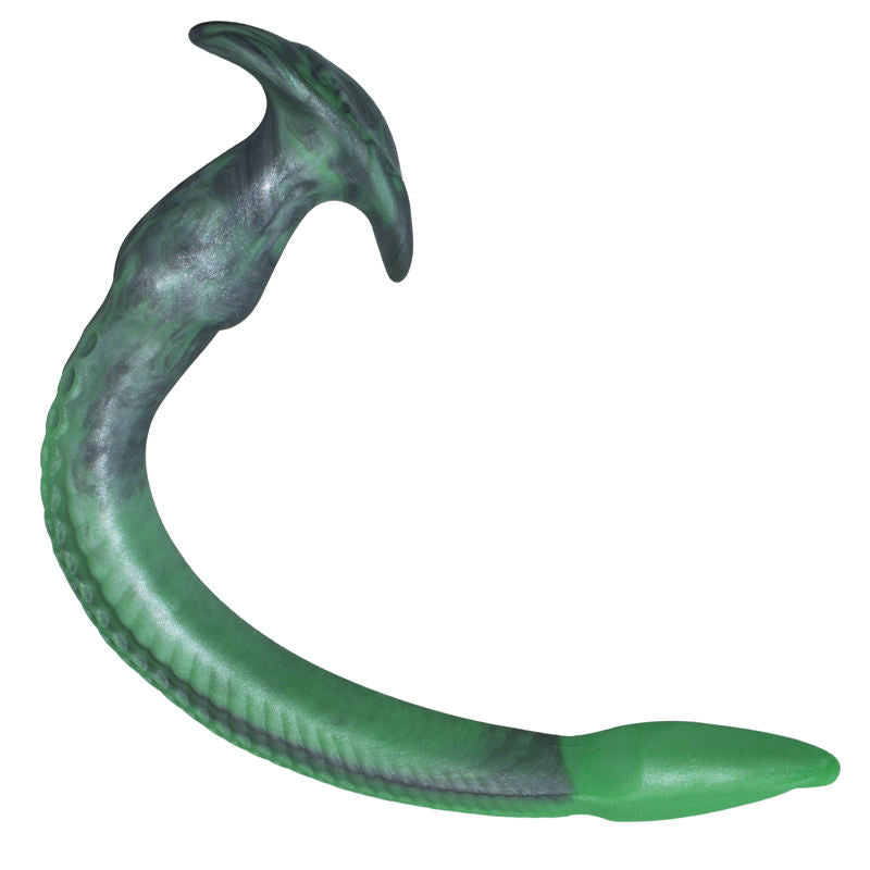 Plug Anal En Tentacule D'anguille Extra-Long Vert