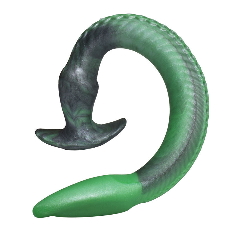 Plug Anal En Tentacule D'anguille Extra-Long Vert