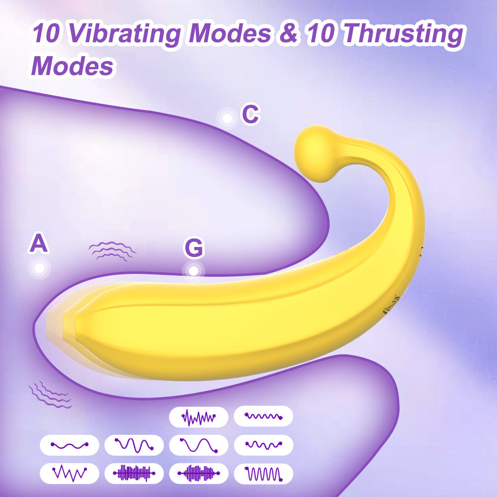 Clitoris Culotte Vibrante banane Vibromasseur