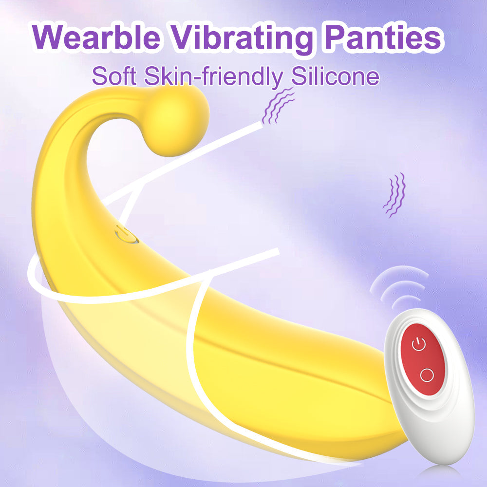 Clitoris Culotte Vibrante banane Vibromasseur