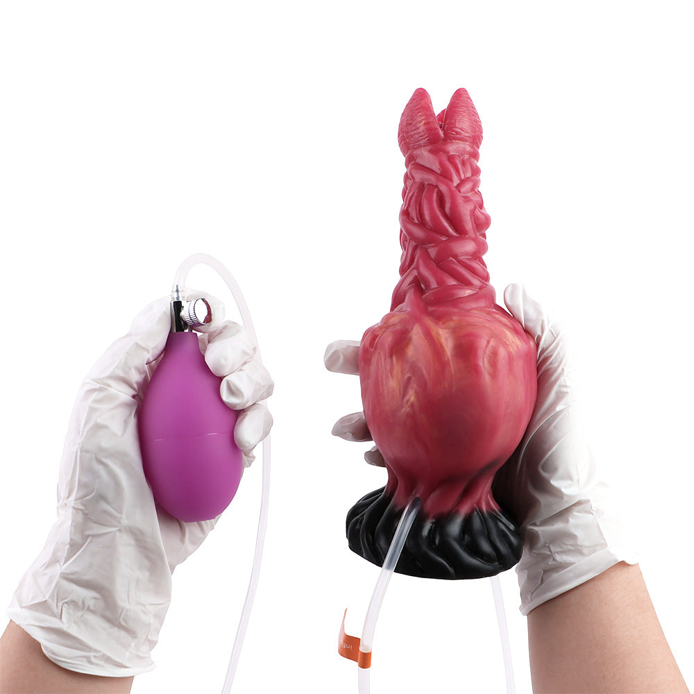 Gode Alien Gonflable éjaculateur Fantasy 20 cm