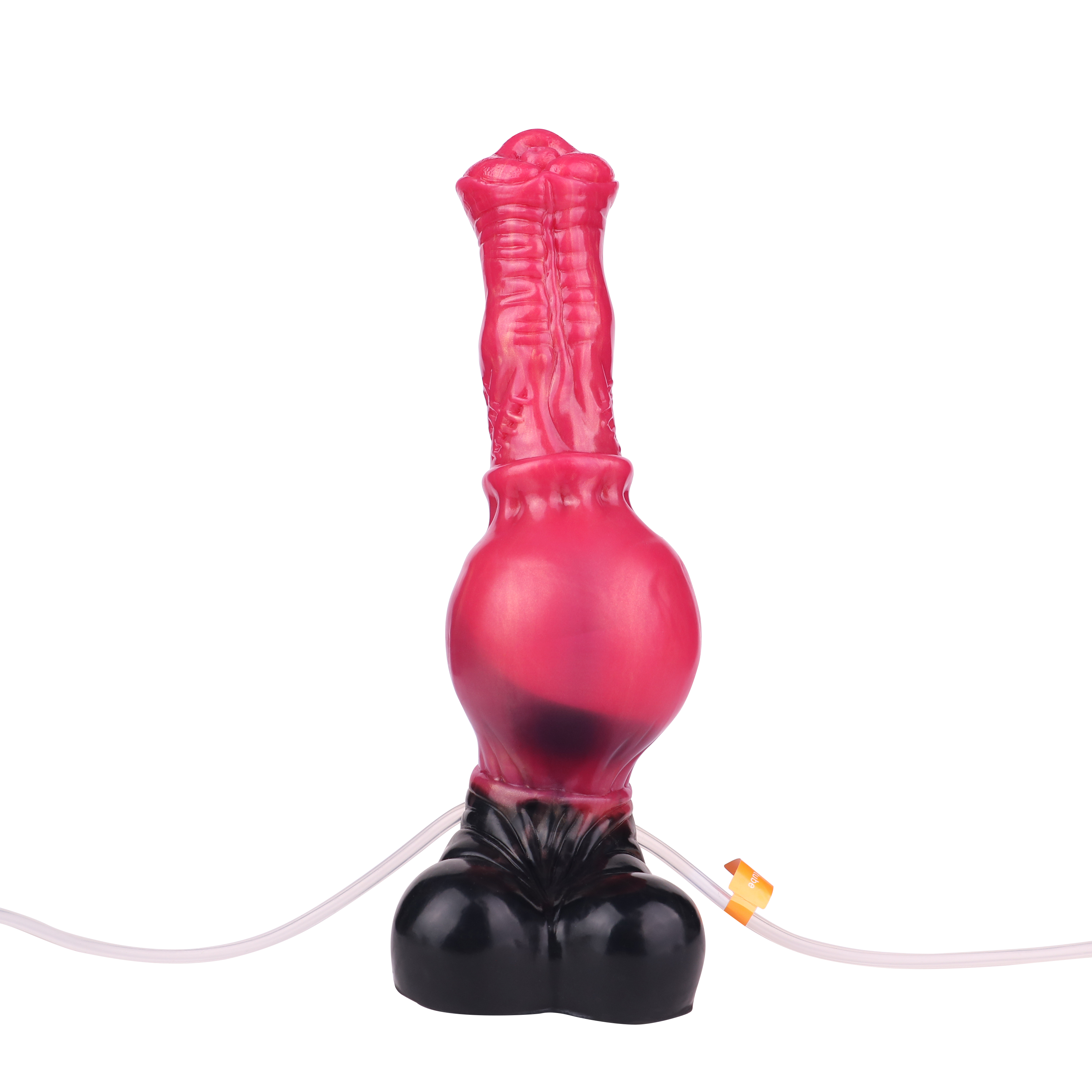 Gode Cheval Fantasy Ejaculateur Rouge 25 cm