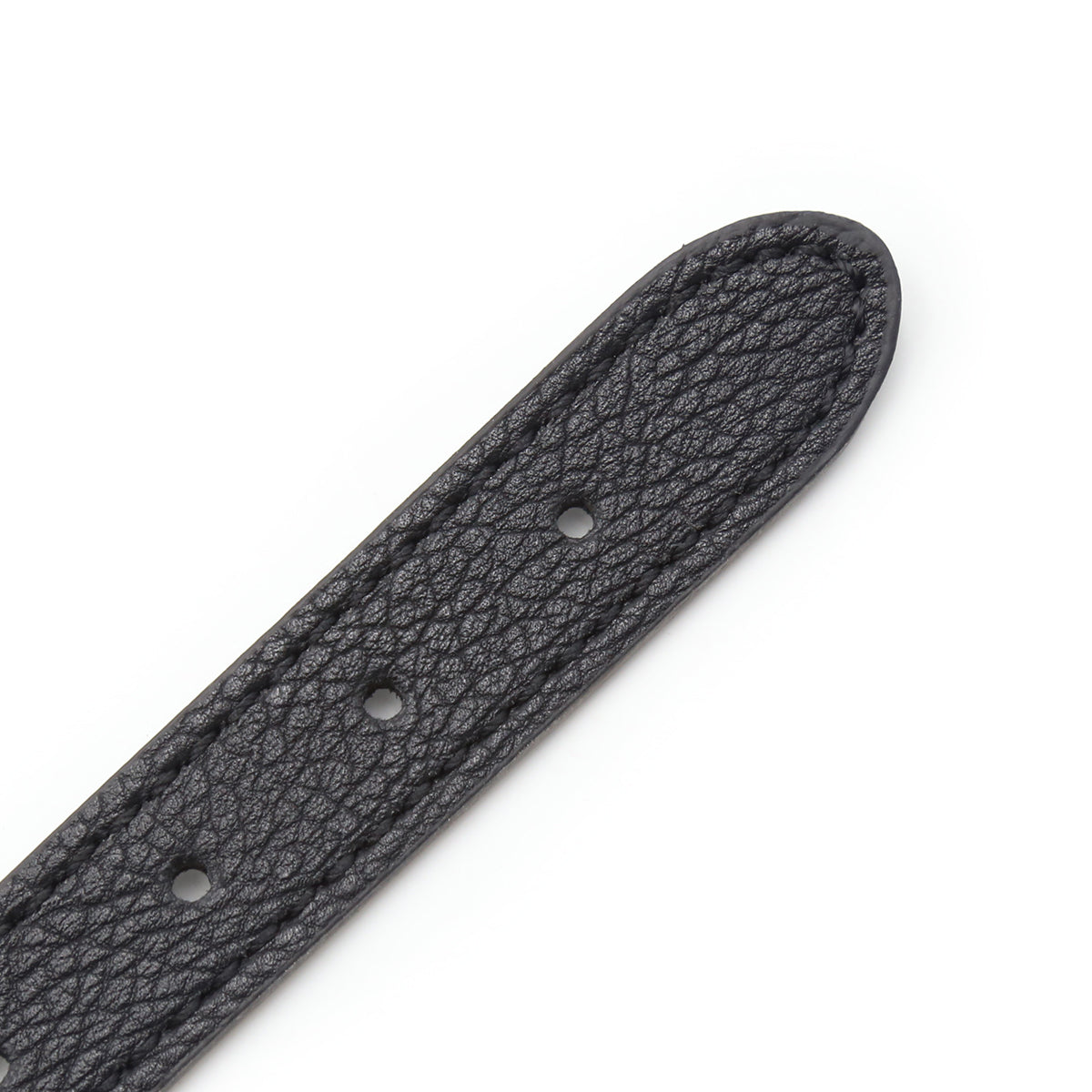 Bâillon-Boule Double BDSM Noir Effet Cuir 5 cm