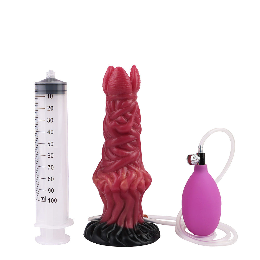 Gode Alien Gonflable éjaculateur Fantasy 20 cm