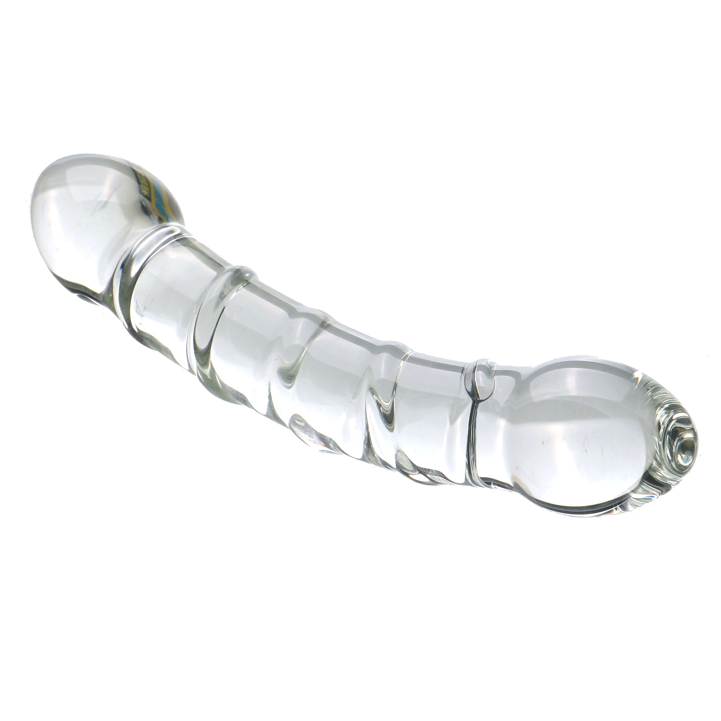 Double Gode Verre Transparent Lisse