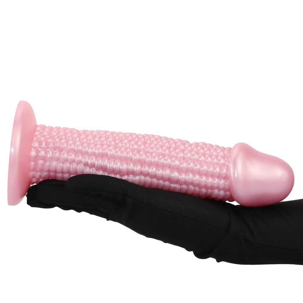 Gode Maïs Souple Texturé Anal Fantaisie avec Ventouse