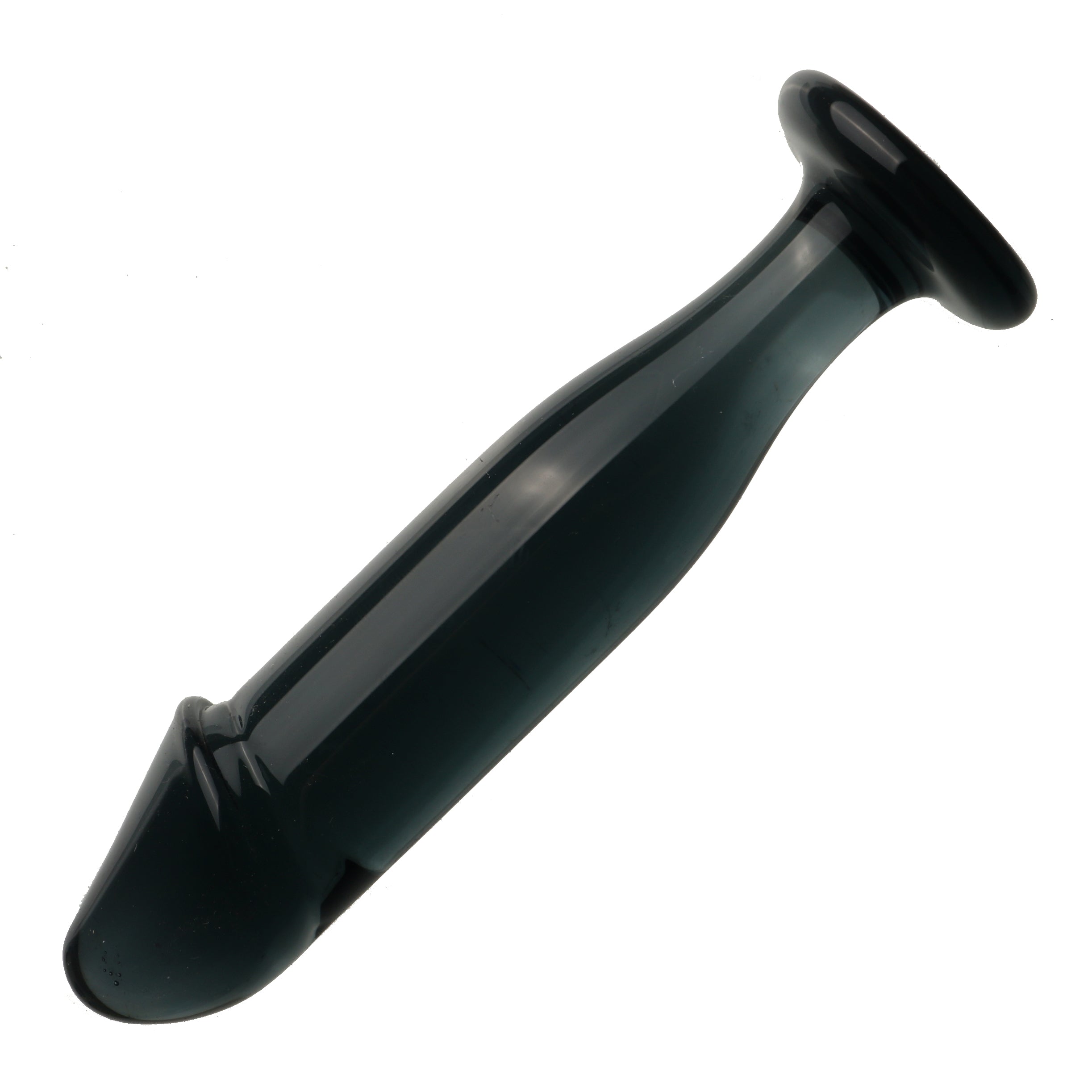 Gode Anal En Verre Lisse 13 cm Effet Pénis Réaliste