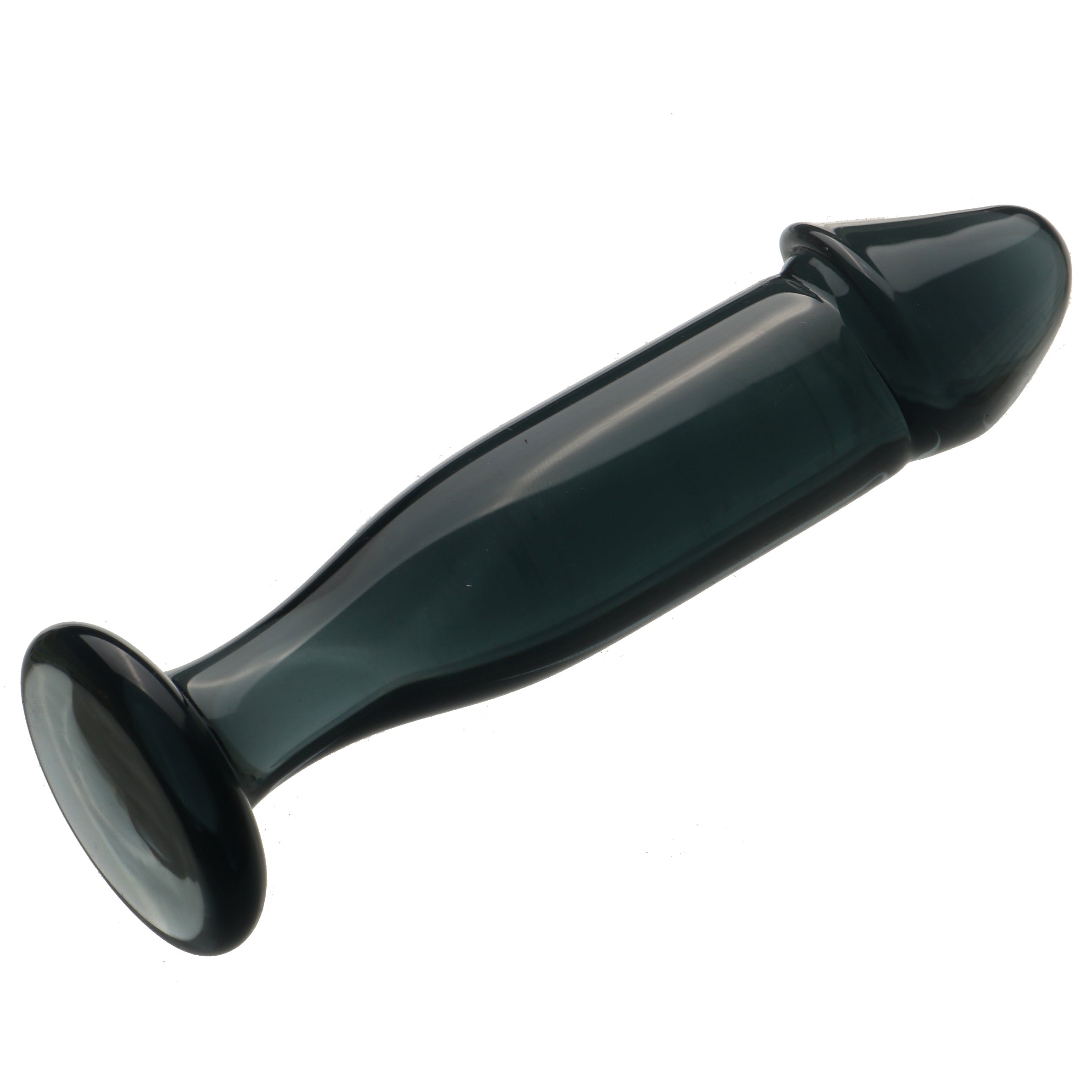 Gode Anal En Verre Lisse 13 cm Effet Pénis Réaliste